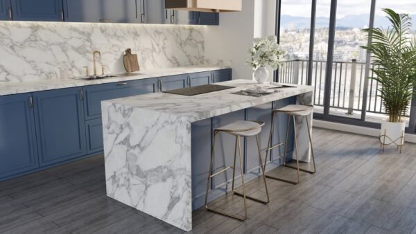 Çimstone Arpels kuvars tezgah, uygulama görseli 2