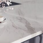 Çimstone Calacatta Nif kuvars tezgah, uygulama görseli 3