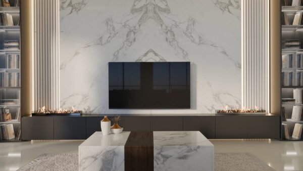Çimstone Everest kuvars tezgah, uygulama görseli 3