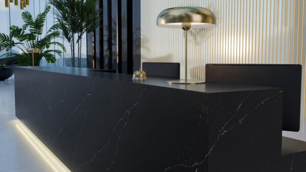Çimstone Katanya kuvars tezgah, uygulama görseli 2