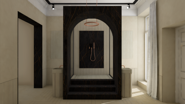 Dekton Avorio tezgah, uygulama görseli 3