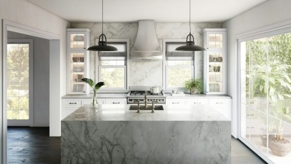 Dekton Bergen tezgah, uygulama görseli 1