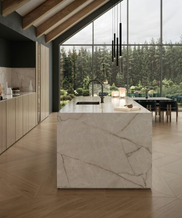 Dekton Borealis tezgah, uygulama görseli 1
