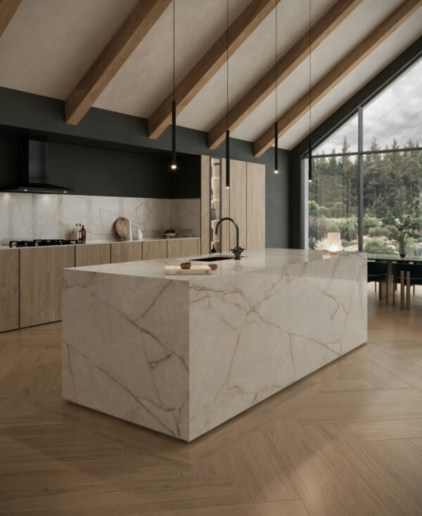 Dekton Borealis tezgah, uygulama görseli 2
