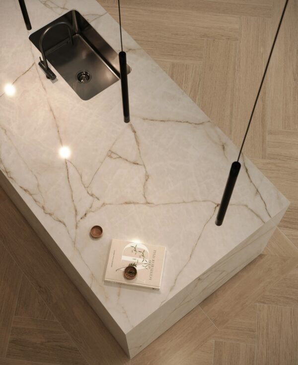 Dekton Borealis tezgah, uygulama görseli 3