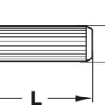 Ahşap dübel, kayın – Kavilya 5x25mm – görsel 2