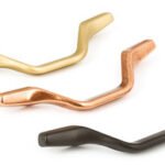 Akslı kulp, D Kol, Zamak, Häfele Déco – PASSO antrasit 320mm – görsel 2