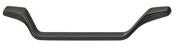 Akslı kulp, D Kol, Zamak, Häfele Déco – PASSO antrasit 320mm