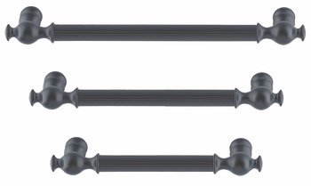 Akslı Kulp, Häfele CALISTO MK, Pirinç/Zamak – mat siyah 224mm – görsel 2