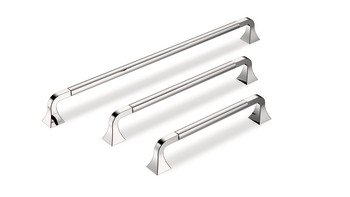 Akslı Kulp, Häfele ELMER, Zamak – parlak krom 256mm