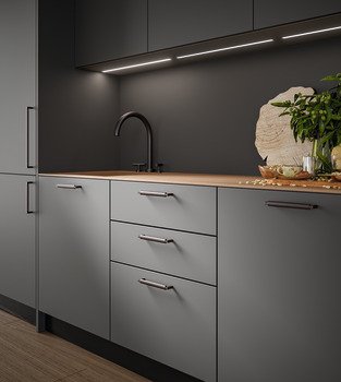 Akslı Kulp, Häfele MARCO, Zamak – antrasit 320mm – görsel 3