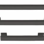 Akslı Kulp, Häfele MARTIN MK, Zamak – mat siyah 224mm