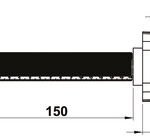 Ankastre Stop Valf, Häfele KUBIK – valf,20mm,p.altın – görsel 2