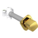 Ankastre Stop Valf, Häfele KUBIK – valf,20mm,p.altın