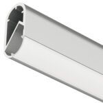 Askı borusu, 10 mm şerit LED aydınlatmalar için Häfele Loox Profil 5105 – gümüş 2.5m