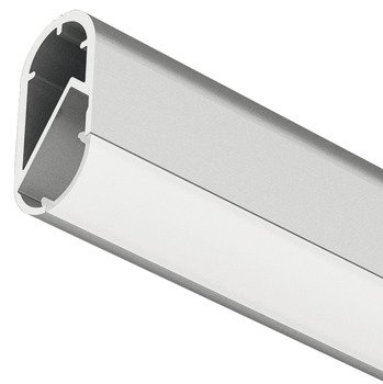 Askı borusu, 10 mm şerit LED aydınlatmalar için Häfele Loox Profil 5105 – gümüş 2.5m