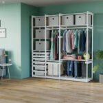 Askı borusu, Şerit LED aydınlatmalar 8 mm için Häfele Dresscode profili 5104 – FRAME antrasit 2.5m – görsel 3