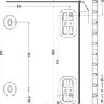 Asma dosya çekmecesi, Varyant C için, montaj genişliği 392 mm – VARIANT-C Org. Çekm. gri 392/720/258 – görsel 3