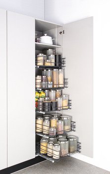 Bağımsız Çekmeceler, Häfele PASTO, Tel Sepet – Çekmece sepeti,500mm,antrasit