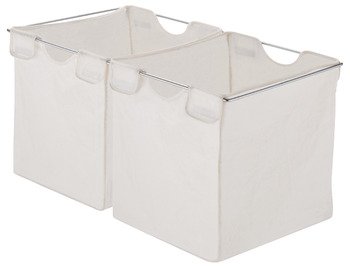 Çamaşır torbası askısı, Flexstore dolap düzenleme sistemleri için – sepeti rafı krom 100cm