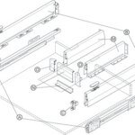 Çift Yanaklı Çekmece Sistemi, Häfele MATRIX BOX P, Çekmece Yanağı, 18 mm Ahşap Kalınlığı İçin – MBoxP Yanak logolu antra