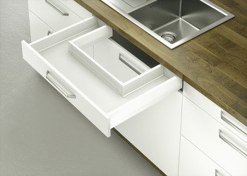 Çift Yanaklı Çekmece Sistemi, Häfele MATRIX BOX P, Eviye Altı Çekmece Seti, 18 mm Ahşap Kalınlığı İçin – Evy.çek,byz,18/