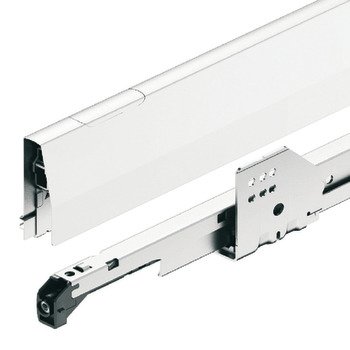 Çift Yanaklı Çekmece Sistemi, Häfele Matrix Box P, Eviye Altı Bordürlü Çekmece Seti, 18 mm Ahşap Kalınlığı İçin – Y.ev.ç