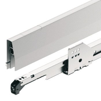 Çift Yanaklı Çekmece Sistemi, Häfele Matrix Box P, Yuvarlak Bordürlü Çekmece Seti, 18 mm Ahşap Kalınlığı İçin – P35 bord