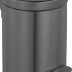 COMFY Pedallı çöp kutusu, 5 lt, yavaşlatıcılı, Häfele COMFY, 5 lt – kutusu,5L,titanyum