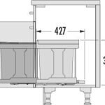 Çöp Kutuları, 20 litre, Hailo Solo 3635-01 – kutusu antrasit lt – görsel 2