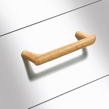D Kol, Häfele Déco H2520, ahşap – Kulp siyah meşe 160mm – görsel 3