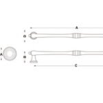 Düğme Kulp, Häfele GAIN MK, Zamak – parlak rose Ø25mm – görsel 2
