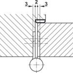 Düz menteşe, HAFELE BH13 En fazla 160 kg düz iç kapılar için – Yaprak ment.p.çel.316 mat 102x89mm – görsel 2