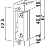 Elektrikli Kilit Karşılığı, Häfele MULTI – E.k.karşılığı 8-16VAC f.secure – görsel 2