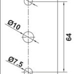 Elektronik Mobilya Kilitleri, Häfele EFL2610 – Akıllı Kilidi – görsel 3