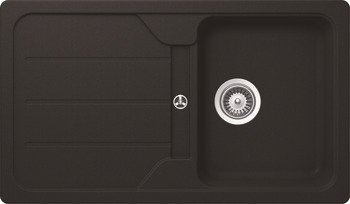 Eviye, Häfele ELISA, Granit – Carbon 860x500mm