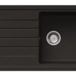 Eviye, Häfele GRANO, Granit – Black 860x500