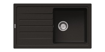 Eviye, Häfele GRANO, Granit – Black 860x500