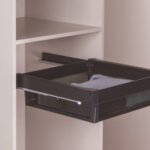 Gardırop Çekmecesi, Häfele SELECT, Tam Açılım, Yavaşlatıcılı – siyah 60cm
