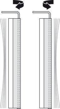 Gergi Bağlantı Parçası, Häfele Slido F-Handle26 için – F-Hd26 donanımı seti – görsel 3