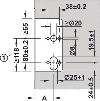 Gömme kilit, DT 700c, DT 710c ve DT 400 – DT7 G.kilit pirinç par DINSol içeri – görsel 3