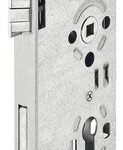 Gömme kilit, menteşeli kapılar için, Startec, derece 4, banyo/WC – Metal dilli C4 PC p.çe DL80/20