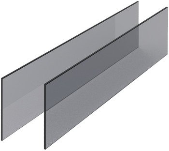 Güvenlik Camı Seti, Çekmece Kenarı Seti İç Çekmeli Sistem için, Kesseböhmer Conero – Koruma içt.168/960-1020mm