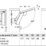 Kalkar kapak makası, Häfele Free space 6.15 – model H antrasit/nikel – görsel 2