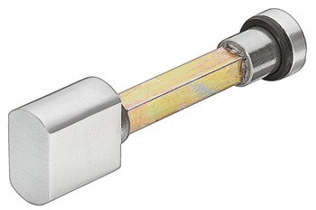 Kapı Kolu Rozeti, WC, Çift, Paslanmaz Çelik 304, Yuvarlak Rozet – Mandalı mat 47-60mm
