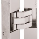 Kapı menteşesi, gizli, en fazla 60 kg düz iç kapılar için, Startec – CDH 60SC men.kapatıcılı m.nik.60kg