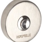Kapı Zili, Yuvarlak – paslanmaz çelik mat 52mm