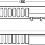 Kemer ve kravat askısı, Kesseböhmer Conero, sert – Kemer,kr.raf t'siz,syh 450x72mm – görsel 2