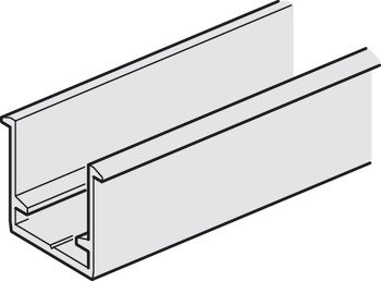 Kılavuz ray, Önceden delinmiş – FOLD 100-T Alt 3000mm