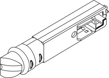 Kilit Dili, Häfele FORMA/NOVA Al.Ç.Cam Kapı – FORMA/NOVA 80mm